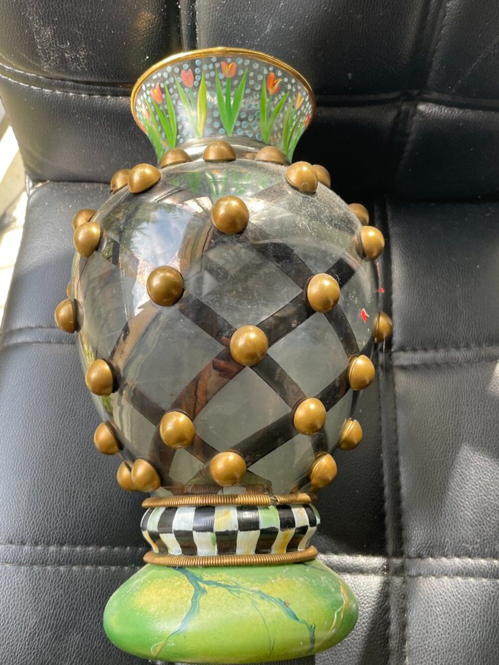 Mackenzie-Childs Circus Collection William Vase